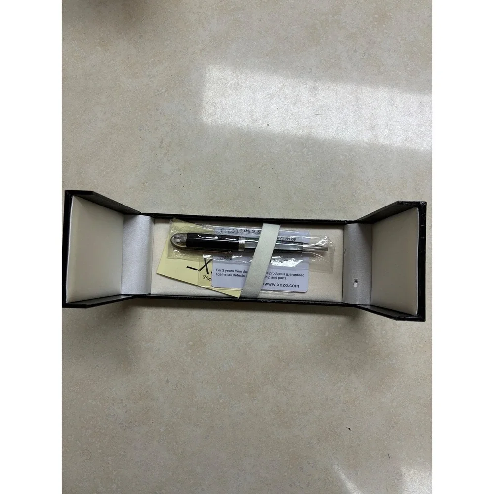 Xezo Maestro Black Mother of Pearl Seashell LimitedEdition Ballpoint Pen 171/250